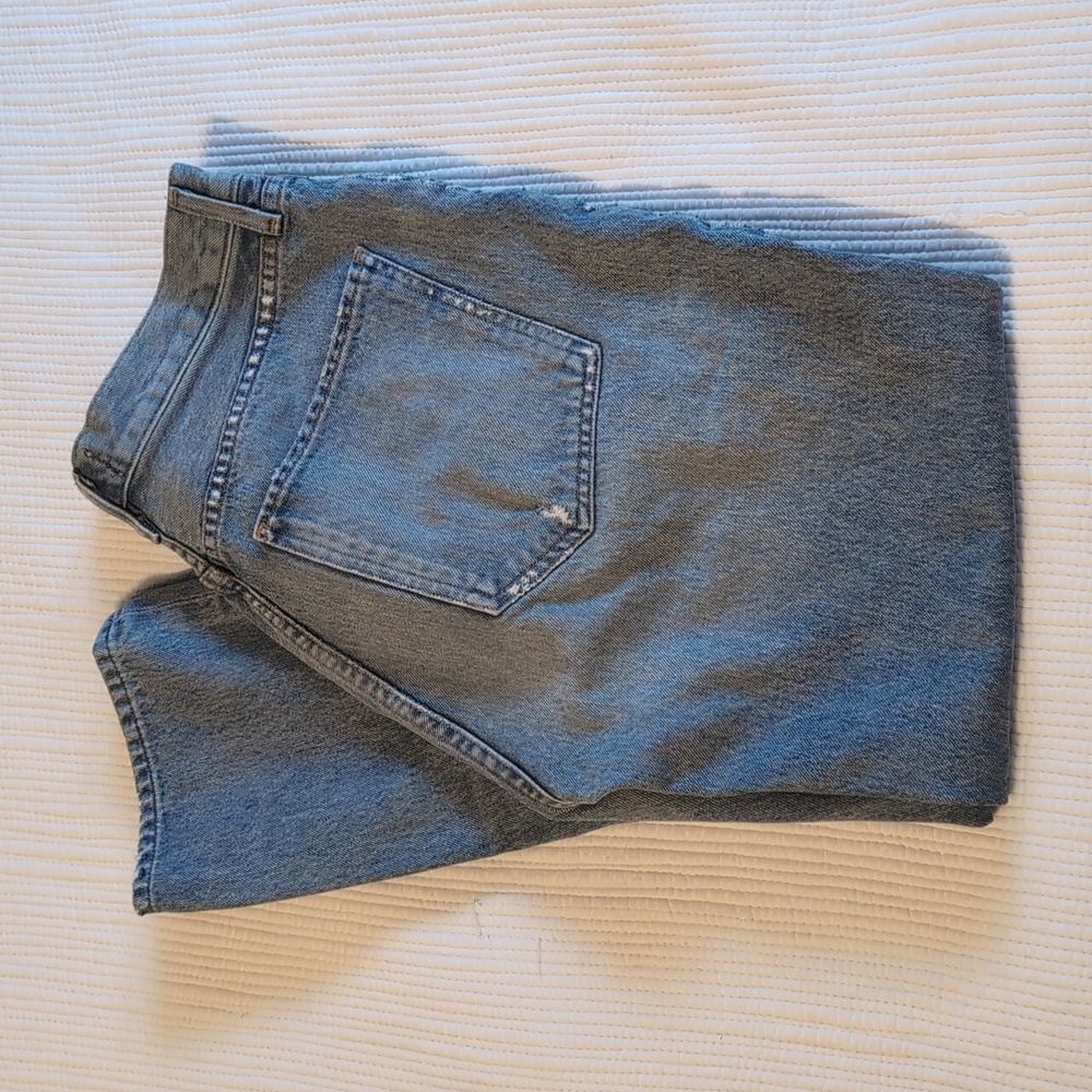 AGOLDE Riley SZ28 High Rise Straight Crop - Picture 4 of 12